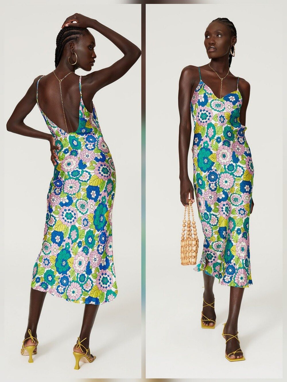 Dodo Bar Or Corinna Dress Silk Sheath Sleeveless Size 10